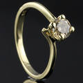 Solitaire ring ca. 0.53 ct.