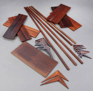 Poul Cadovius. Royal reolsystem, palisander, 1960erne