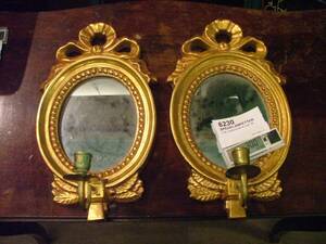 Spegellampetter, 1 par