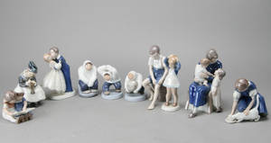 Kgl. P.  BG. Diverse figurer 10