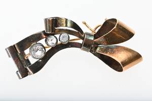 Guldbrosch 18K ca 2,6gr