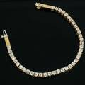 TENNISARMBAND 42st diamanter om totalt ca8.40ct