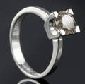 Solitaire ring ca. 1.14 ct.