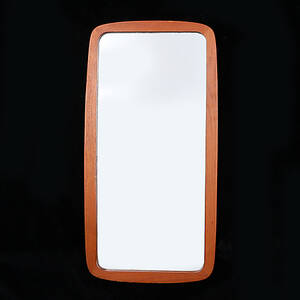 SPEGEL, teak, M.J Danmark, 1900-talets mitt.