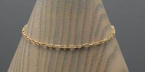 Aagaard, armlænke af 8 kt. guld