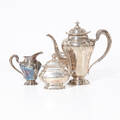 Kaffeservis silver