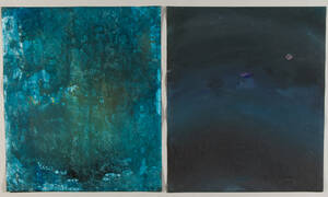 Peter Reuter, 2 Imaginäre Landschaften, 80er90er 2