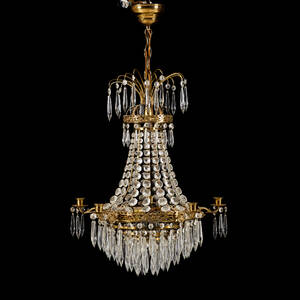 Ljuskrona Karl Johan-stil