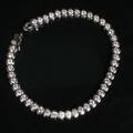 SILVERARMBAND MED ZIRKONER