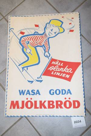 Pappreklamskylt 2 st 70x50