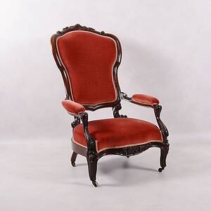 KARMFÅTÖL, nyrokoko, tidigt 1900-tal.