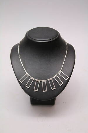 Silverhalsband