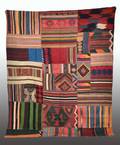 Persisk Patchwork kelim, 228 x 181 cm