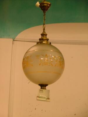 Hallampa, glasmetall