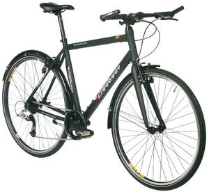 Carrara Vanquish Mens aluminium sports gadecykel, kokssort, str. 54 cm.