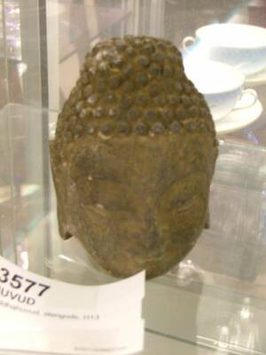 Skulptur, Buddhahuvud