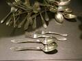 Matbestick, silver