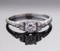 Brillantring ca 0.43 ct
