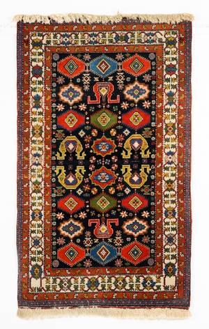 Nordvest persisk Tæppe med Kazak mønster, 170x102 cm.