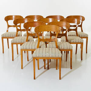 Stolar i björkfanér