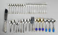 Samling sølv bestik 36