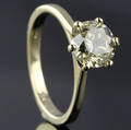 Solitaire ring ca. 1.74 ct.