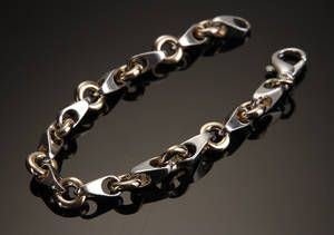 Sølv og guldarmlænke