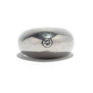 Ring 18 k vitguld diamant