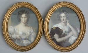 Kolorerade gravyrer, tidigt 1800-tal