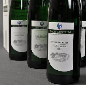 24 fl. Louis Guntrum, Gewürztramininer Spätlese Trocken, 2007 24