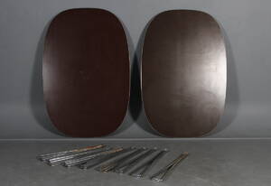 Piet Hein  Bruno Mathsson. To ellipseborde. 2