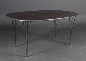 Piet Hein Bruno Mathsson. Ellipsebord.
