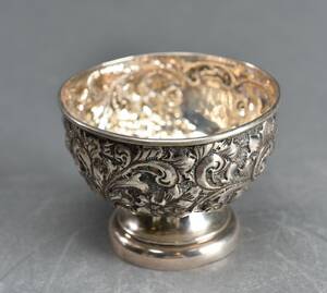 Skål på fot, England i silver