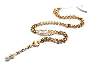 Halscollier 18K med