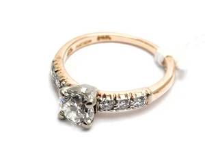 Ring tvåfärgad 14K
