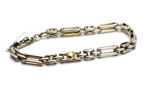 Armband, Tvåfärgat Silver