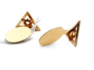 Manschettknappar, ett par