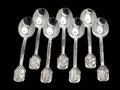 Kaffeskedar 7st Silver