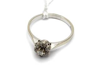 Ring 18K vitguld