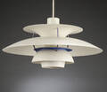 Poul Henningsen, PH5 pendel, hvid