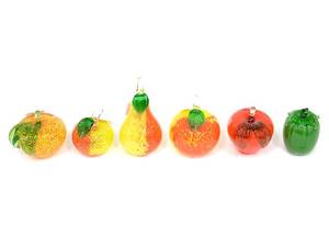 Glasfrukter 6st