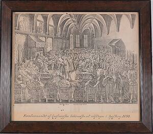GEORG KÖLER. Kopparstick, 1600-tal.