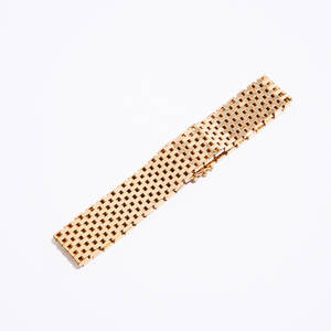 Armlänk korridormatta 18 k guld