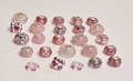 25 Charlotte Borgen, charms i rosa nuancer 25