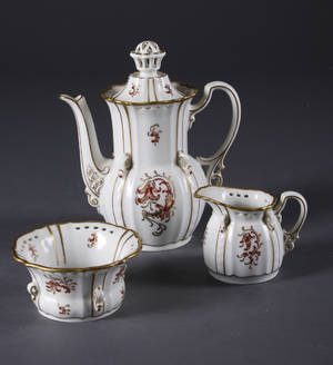 Dahl Jensen servicesæt af porcelæn 5