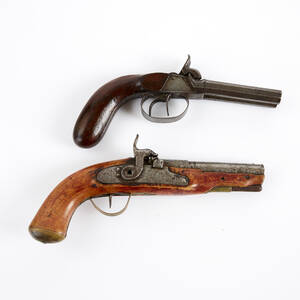 Slaglåspistoler 1800-tal