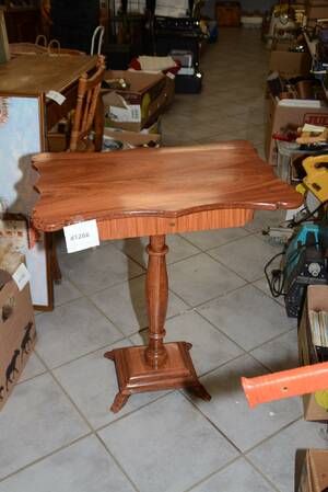 Pelarbord med låda, 65x45 cm, H 74 cm