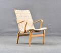 Fåtölj Eva design Bruno Mathsson