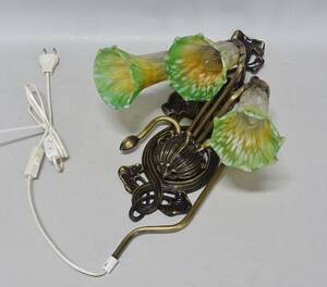 Vägglampa, 3 ljusarmar, 192000-tal