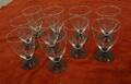 Glas med tonad fot 10st G5